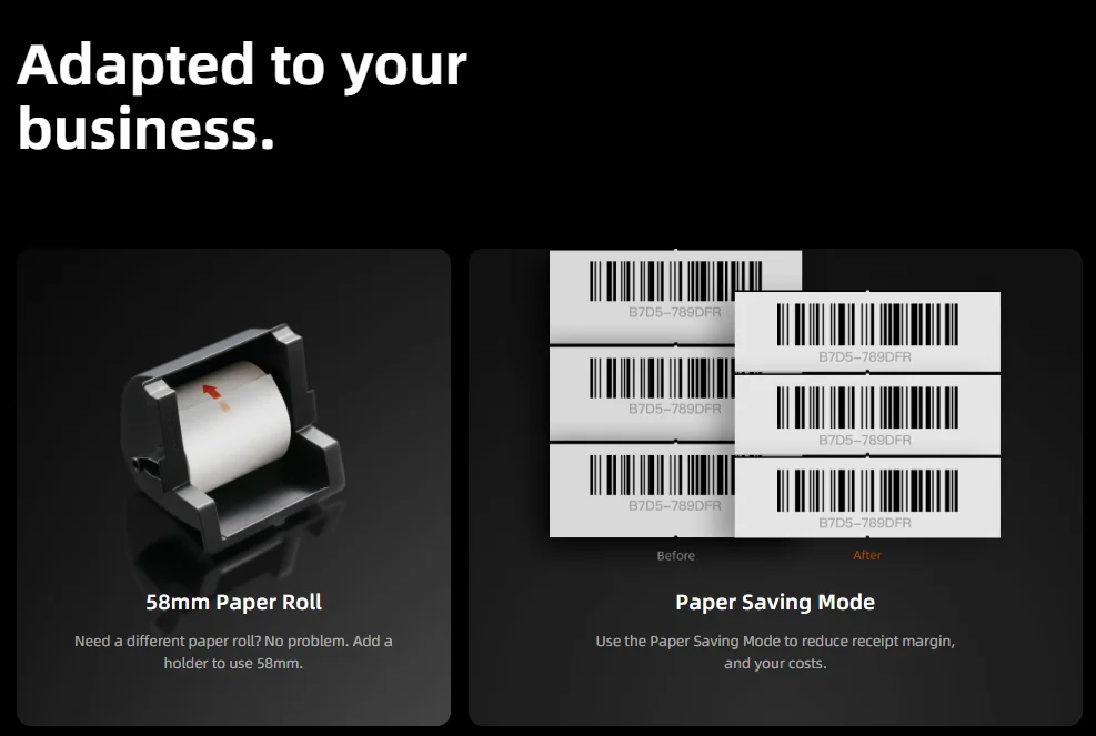 Sunmi Cloud Receipt Printer High Speed USB WIFI BT 80mm POS Thermal Receipt Printer Kitchen Cloud Printer - Image 5