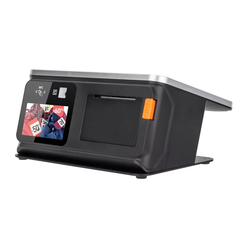 Supermarket Cash Payment Machine 11.6 IPS Touch Screen POS System 2D Barcode Reader NFC USB Thermal Printer 25000mAh Battery - Image 6