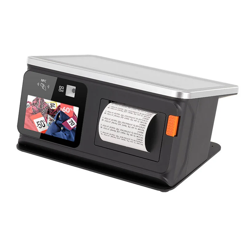 Supermarket Cash Payment Machine 11.6 IPS Touch Screen POS System 2D Barcode Reader NFC USB Thermal Printer 25000mAh Battery - Image 5