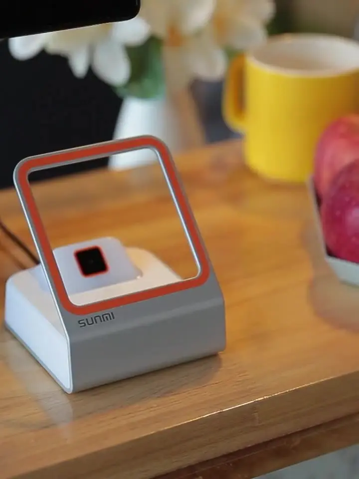 High Speed Supermarket 1D Cmos QR Bar Code Reader Made in China 2D Usb Desktop Barcode Scanner for Pos System Sun Mi Ns010 Blink - Image 4