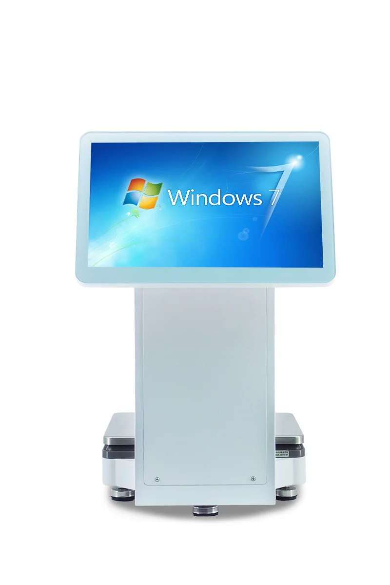 LICON Dual Screen 15.6 Inch LED Touch PC POS Cashier 58mm Printer Electronic Scales Balance Plate Weight Calculator Intel I5 - Image 3