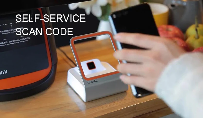 High Speed Supermarket 1D Cmos QR Bar Code Reader Made in China 2D Usb Desktop Barcode Scanner for Pos System Sun Mi Ns010 Blink - Image 6