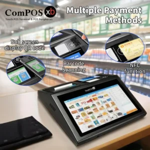 11.6 Inch windows 10 Pro Pos System Cash Register Countertop Pos Machine Touch Screen Cash Register Desktop Terminals