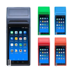 Mobile Pos Q2i Handheld Pos Terminal Printer 5.5" Android 8.1/11 Payment Machine Tablet Pos Lottery Ticket Counting Machine