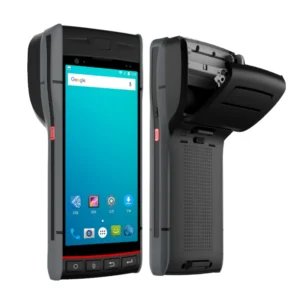 Handheld Android 9.0 1P66 Rugged PDA POS Terminal with Built-in Thermal Printer