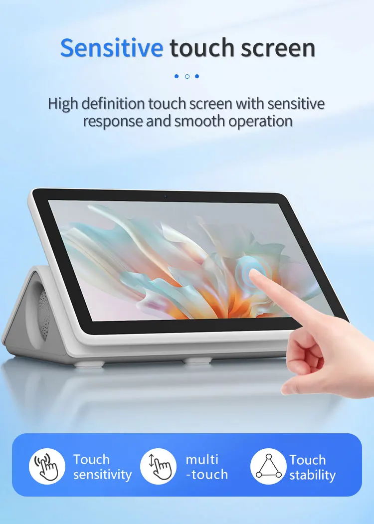 POS Machine POS System Terminal 10.1-Inch Cash Register Equipment with Android 10.0 32GB RAM Bluetooth 5.2 1-Year Warranty - Image 4