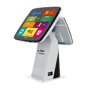 Meetsun 15 Inch Dual Screen Display All-in-One Windows System for Restaurant Touch Screen POS New All in One POS System