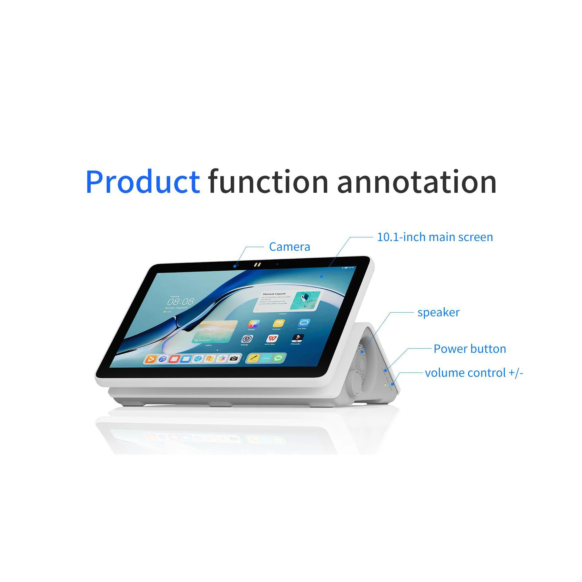 POS Machine POS System Terminal 10.1-Inch Cash Register Equipment with Android 10.0 32GB RAM Bluetooth 5.2 1-Year Warranty - Image 3