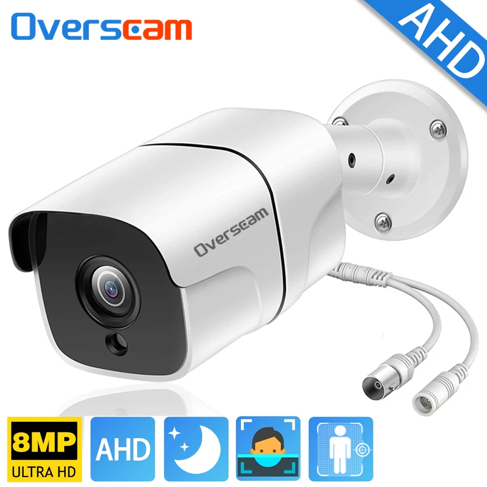4K 8MP AHD Cameras CCTV Face Detection Security Surveillance 3.6mm Outdoor indoor Waterproof Infrared Night Vision Home Monitor - Image 10