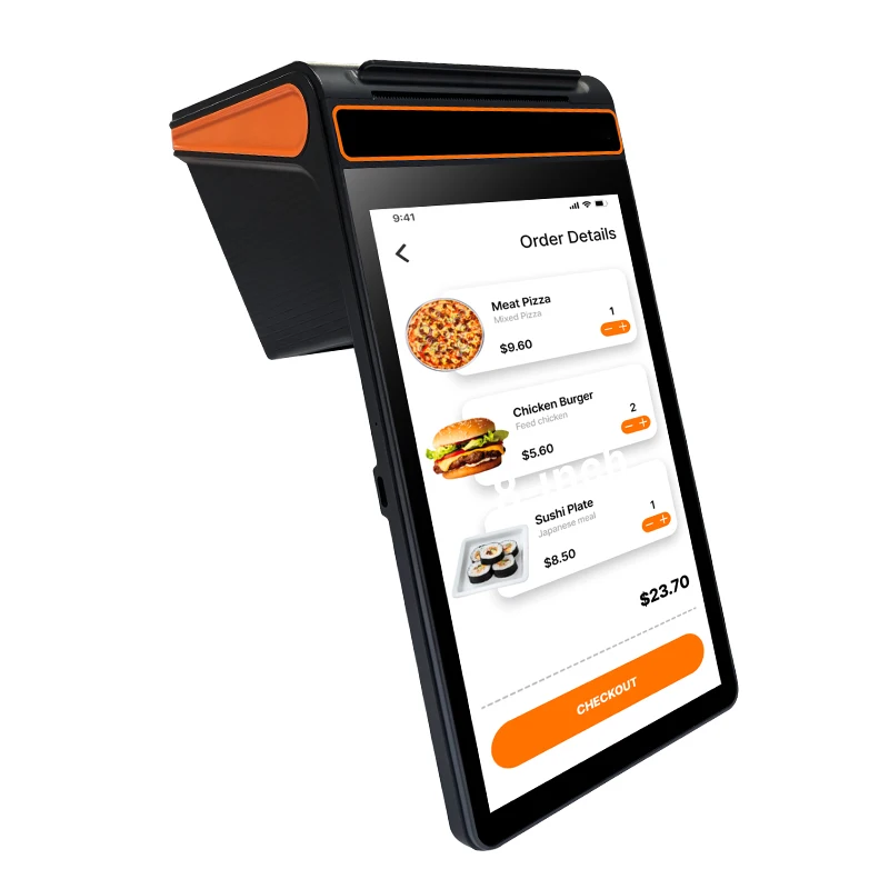 Hanbu 8 Inch POS CASHIER Touch Screen Android 12/13 Pos Systems All in One Handheld POS Terminal - Image 3