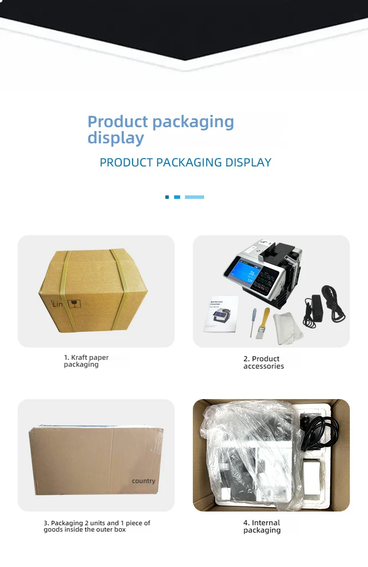 Rechargeable Money Counter Machine with LCD Display | 2,260 Bills per Minute, Mix/Sort/Count, Cash Counter Bill Counter Machine - Image 16