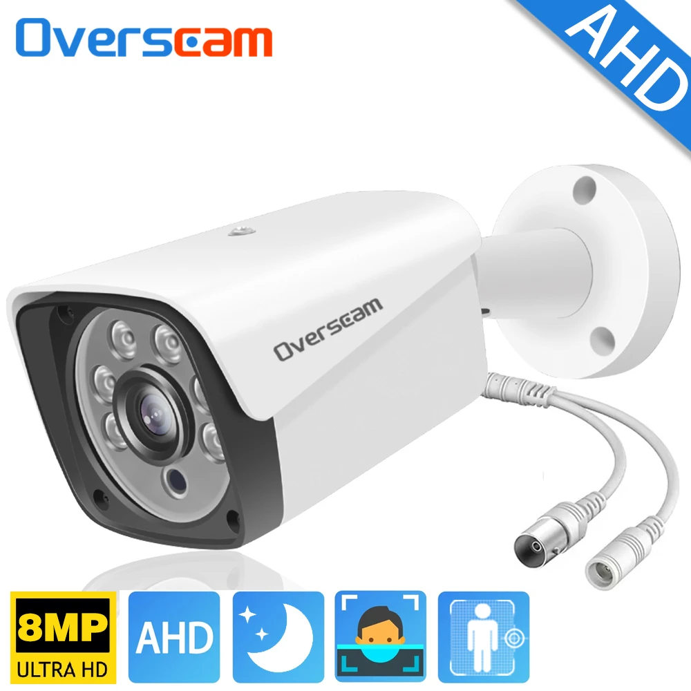 4K 8MP AHD Cameras CCTV Face Detection Security Surveillance 3.6mm Outdoor indoor Waterproof Infrared Night Vision Home Monitor - Image 11