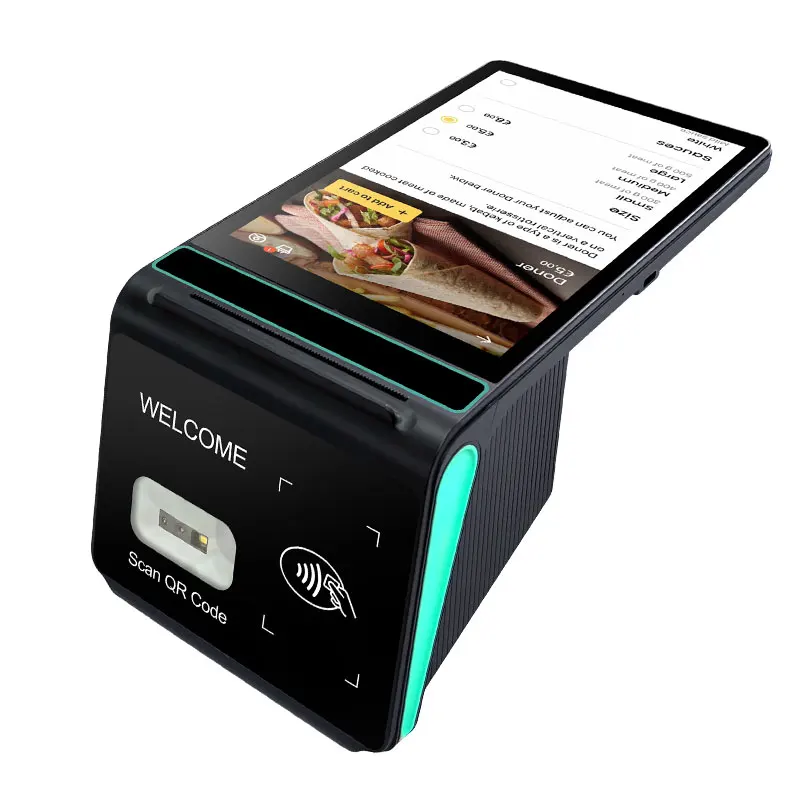 Hanbu 8 Inch POS CASHIER Touch Screen Android 12/13 Pos Systems All in One Handheld POS Terminal