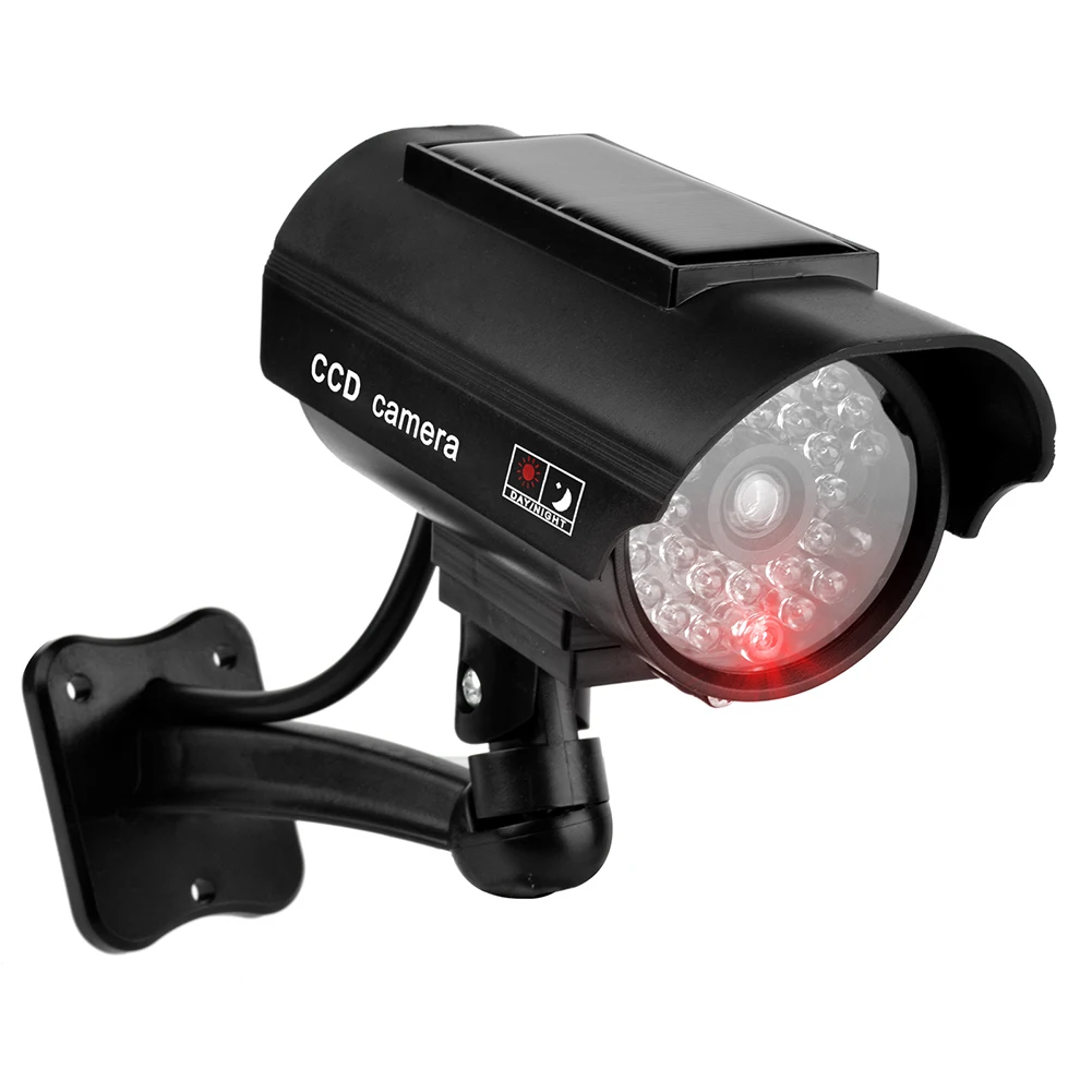 Dummy Imitation Camera with Flashing Red LED Light Fake CCTV Security Camera Theft Deterrent CCTV Cam Indoor Or Outdoor Use - Image 4